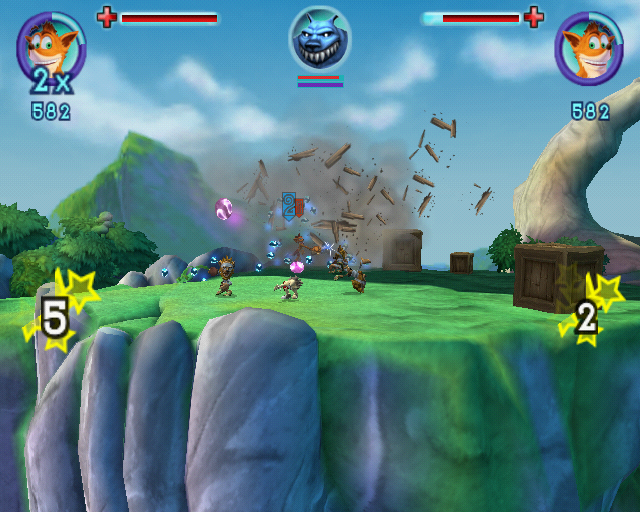 Crash Mind Over Mutant screenshot 2 for Xbox 360